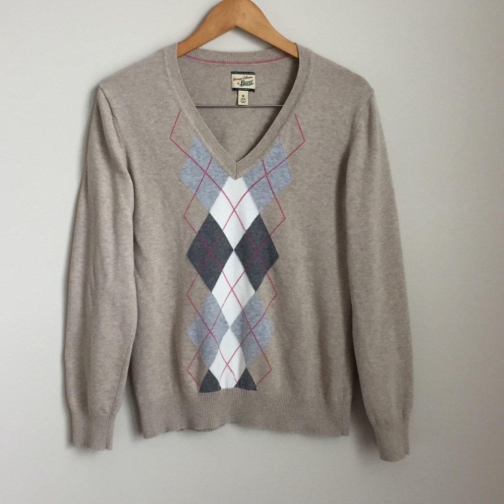 Heritage Collection Bass Argyle Sweater (Medium)